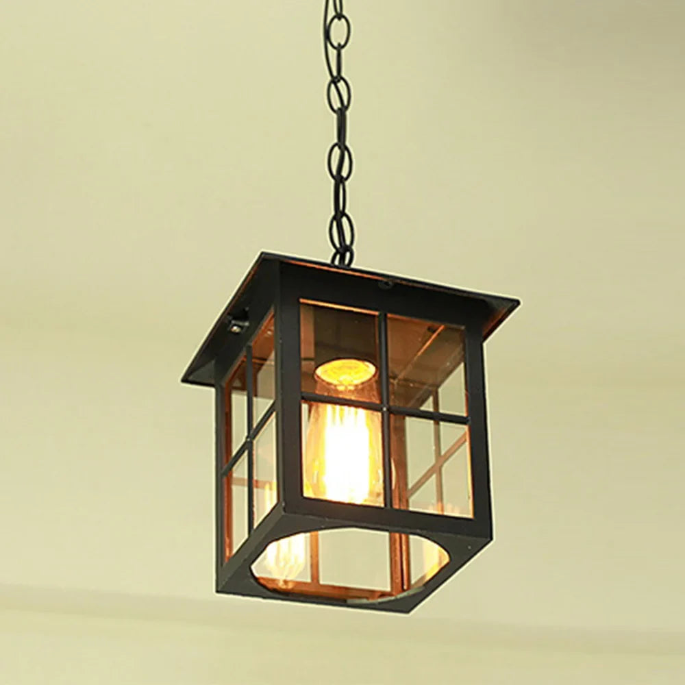 plafonnier extérieur vintage style européen pour jardin et cour