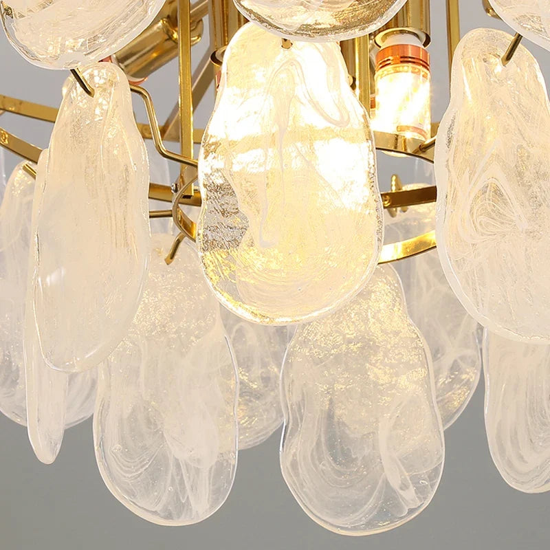 suspension rétro en verre moderne pour décoration intérieure 2024