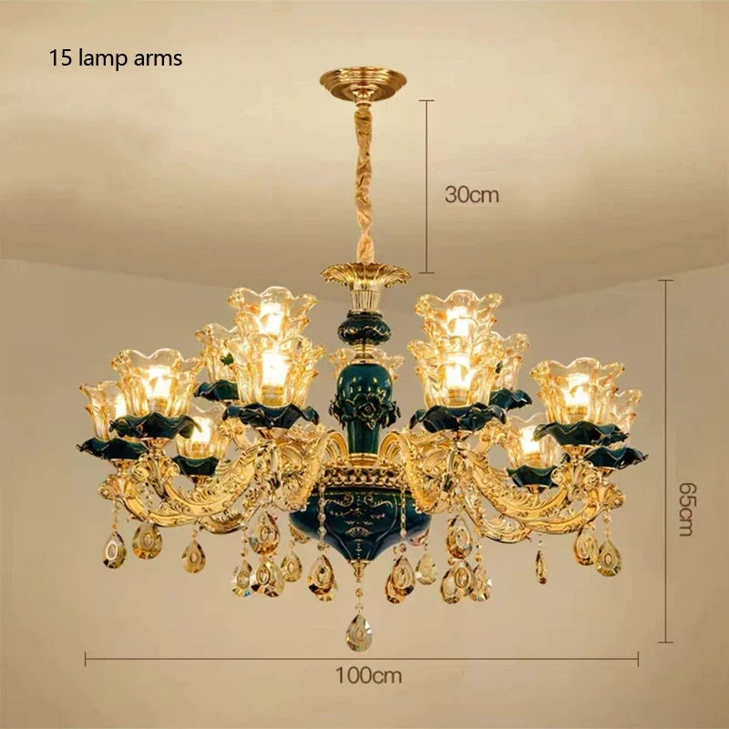 lustre en céramique pour un intérieur élégant et moderne