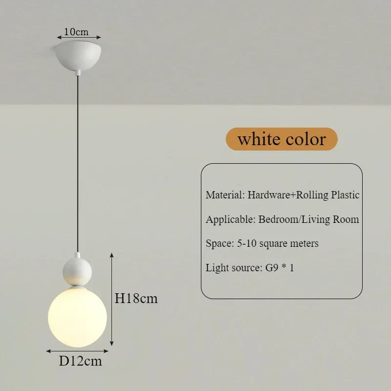 suspension nordique design multi tête pour éclairage intérieur