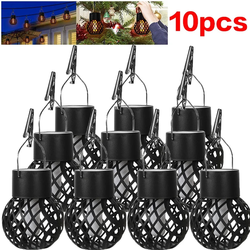 lampes solaires rétro pour éclairage extérieur et décoration jardin