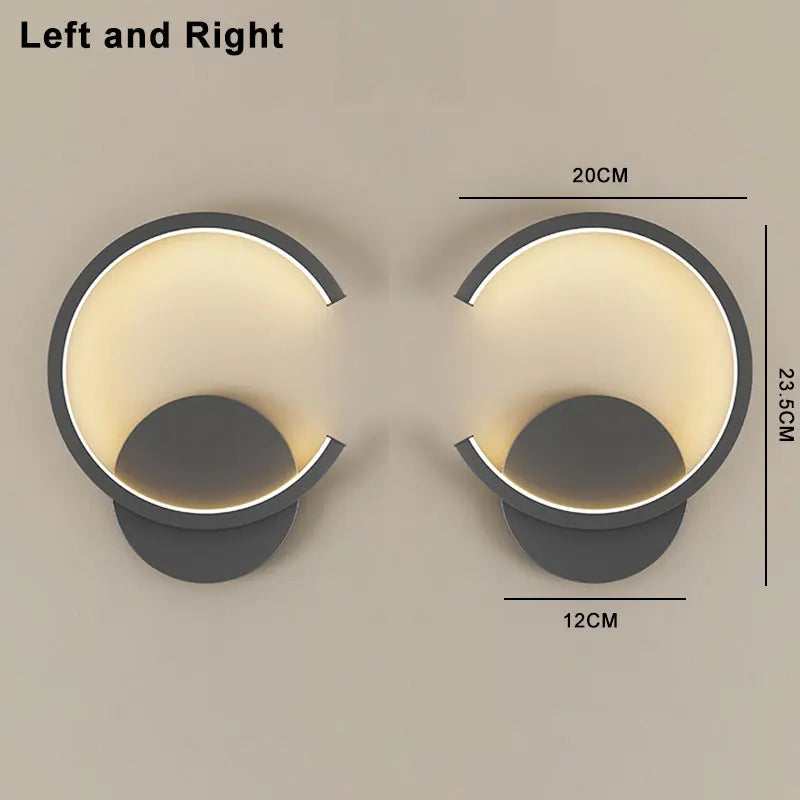 applique led moderne intérieur décor lumière