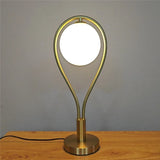 lampes de sol led artistiques en forme de raquette avec boule de verre