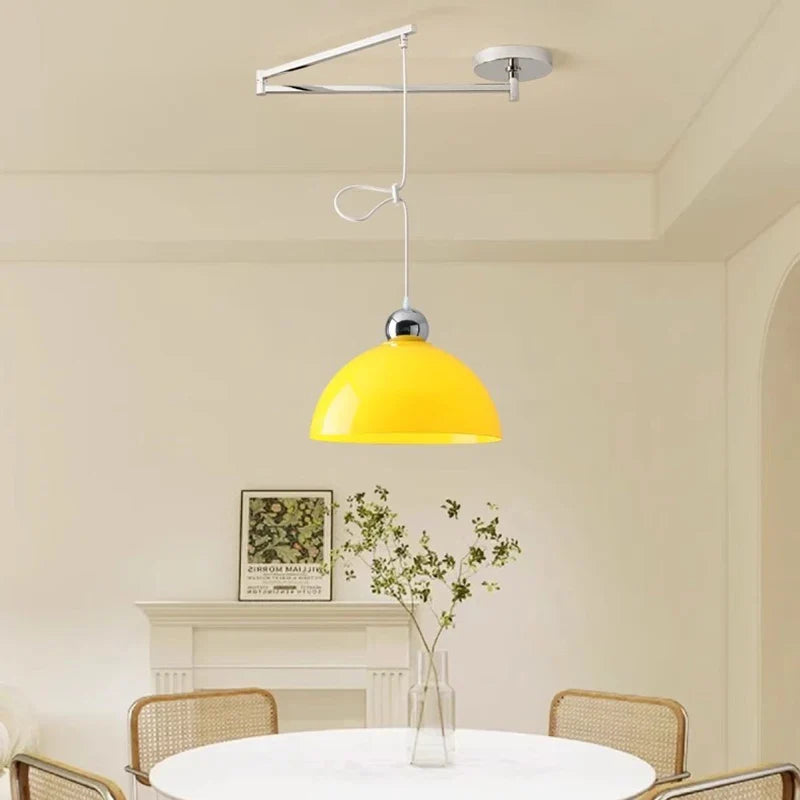 lustre led avec bras réglable pour bar et restaurant