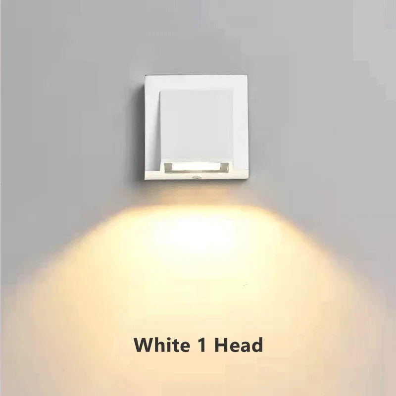 applique murale led extérieure moderne étanche pour jardin et balcon