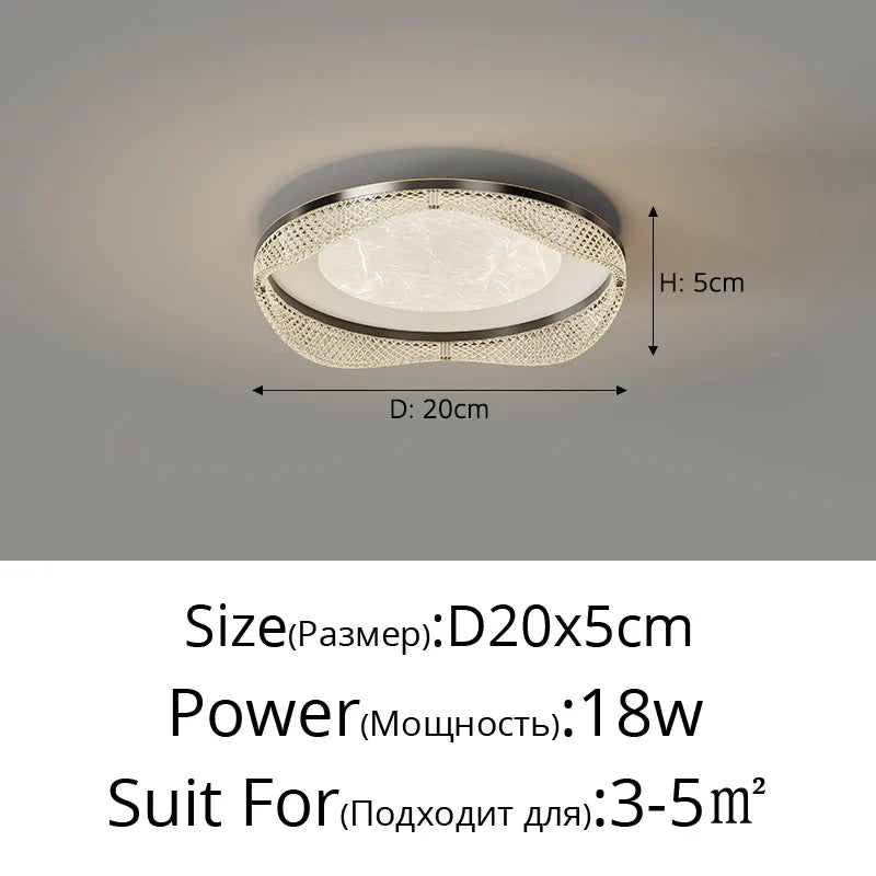 plafonnier moderne en laiton design créatif minimaliste pour intérieur