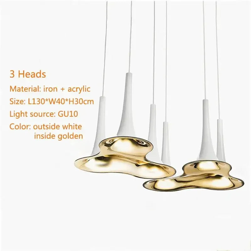 suspension en métal au design italien pour intérieur moderne