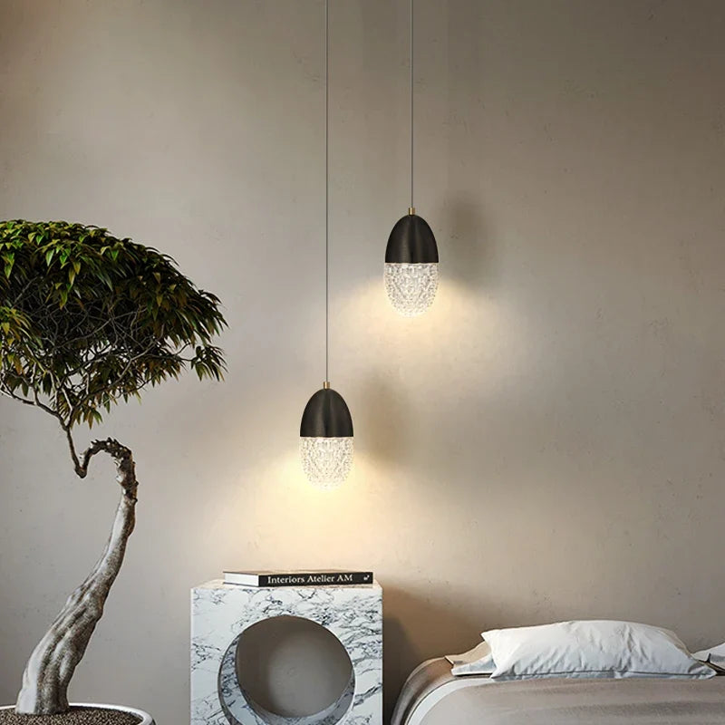 lampe de chevet nordique led moderne pour restaurant et bar