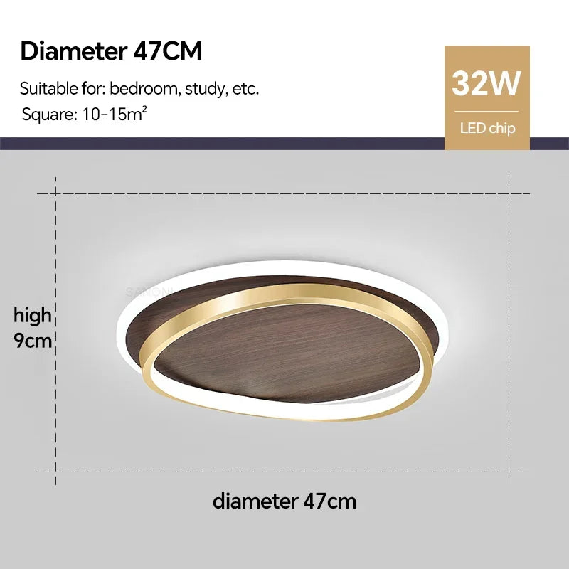 lustre moderne à leds pour intérieur allée et décoration maison