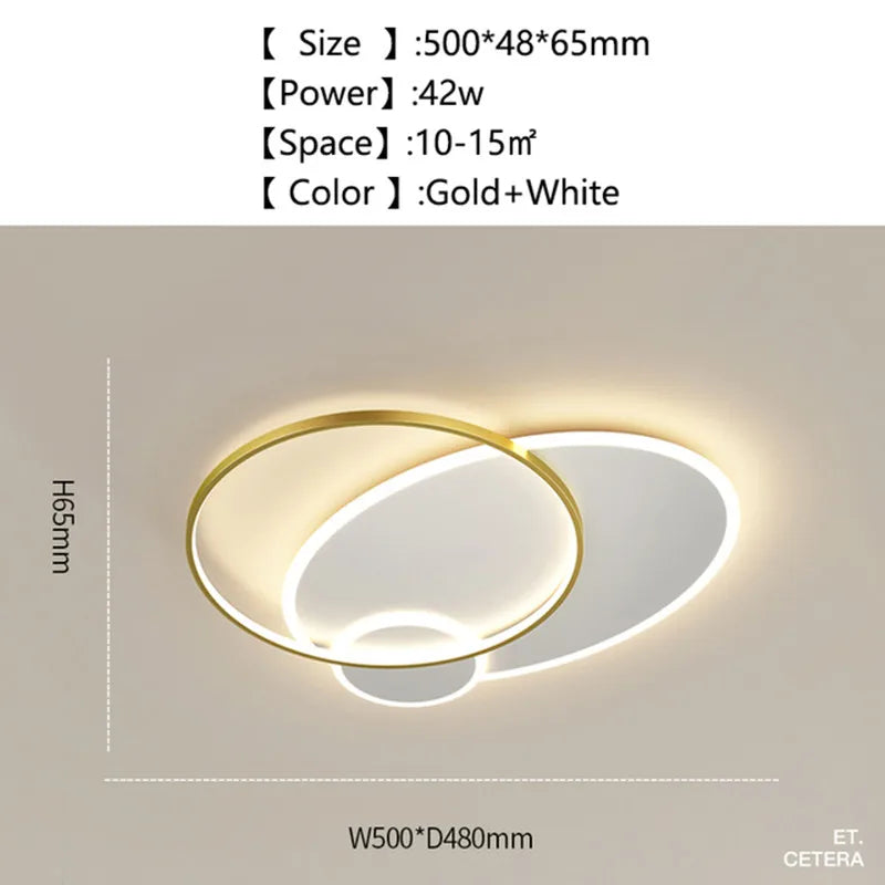 plafonnier led moderne pour décoration intérieure élégante et lumineuse