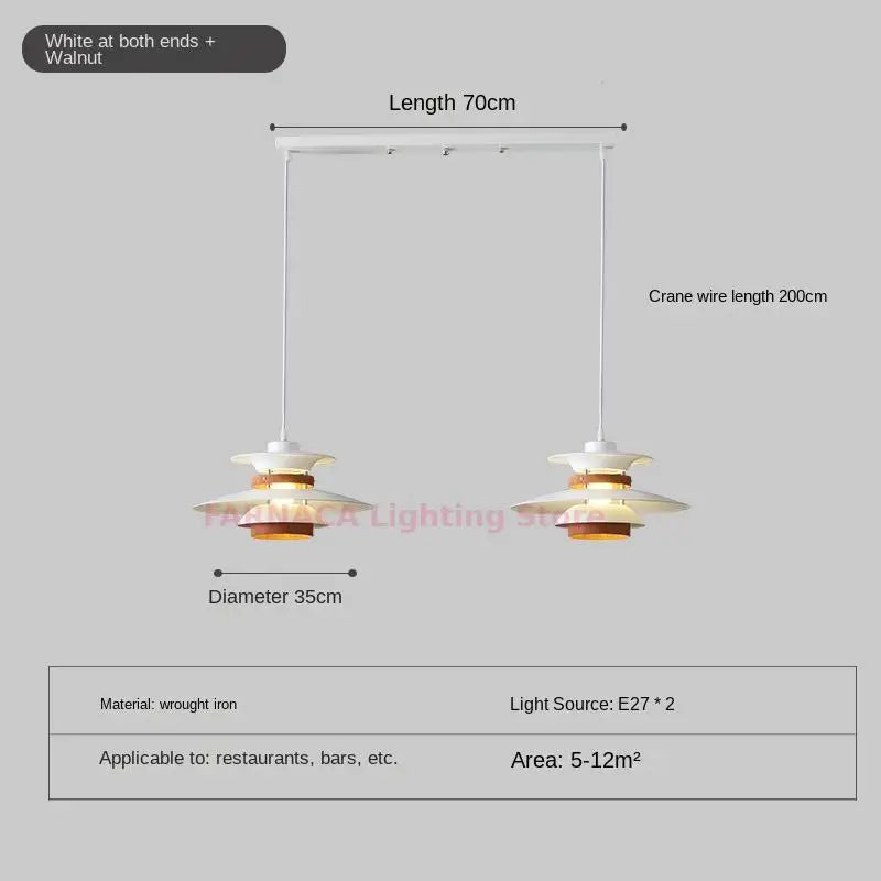 lustre design nordique créatif style japonais pour bar et salon