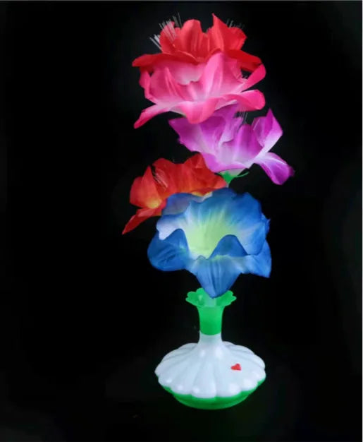 lampe de table led arbre cerisier cristal veilleuse nordique