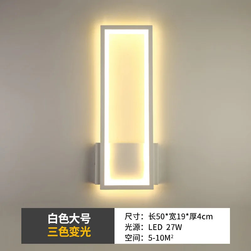 applique murale led moderne créative décorative idéale pour fond télévision