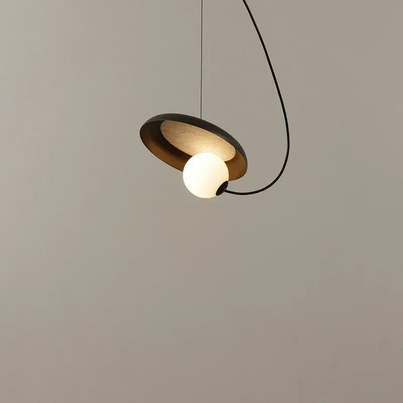 lustre magnétique design italien style wabi-sabi créatif