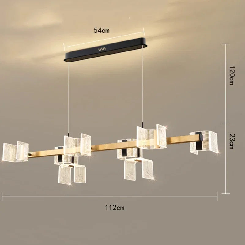 lustre design nordique moderne pour intérieur élégant et créatif