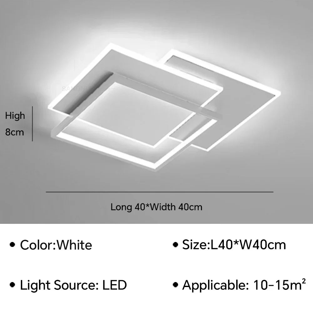 lustre moderne simple pour décoration intérieure lumineuse