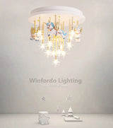 suspension lumineuse enfantine pour chambre à coucher amusante