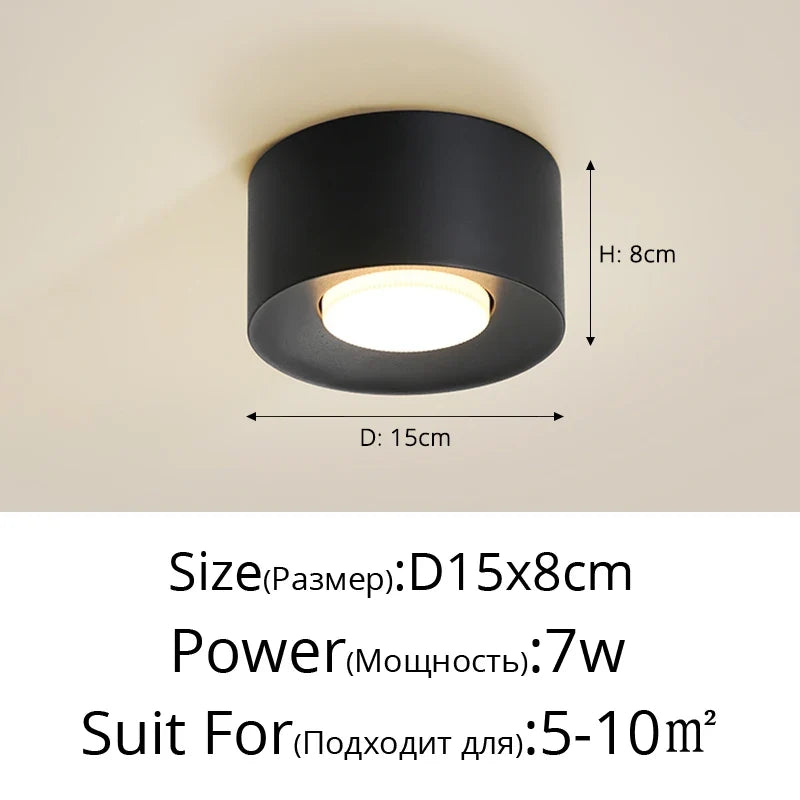 minimaliste spot led spot sans lumière principale
