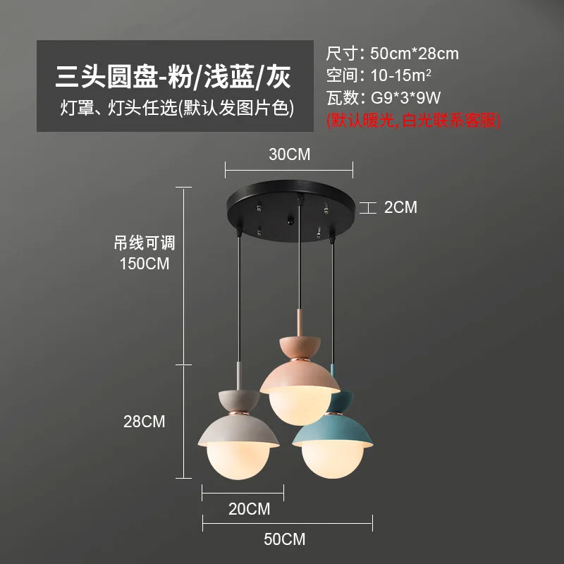 lampe de chevet moderne nordique créative pour décoration intérieure