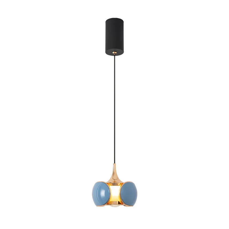 suspension nordique à led avec lentille scarabée relevable décoratif
