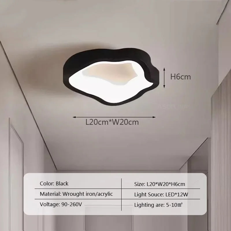 Plafonnier LED nordique pour salon