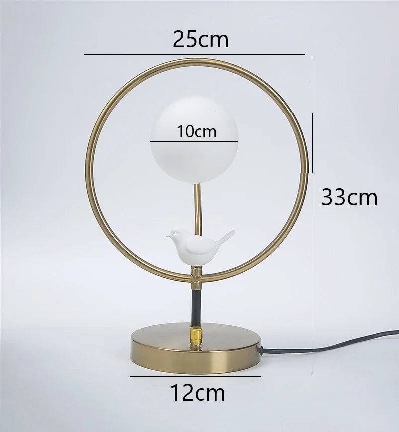 lampadaire décoratif nordique en verre design moderne avec ampoules incluses