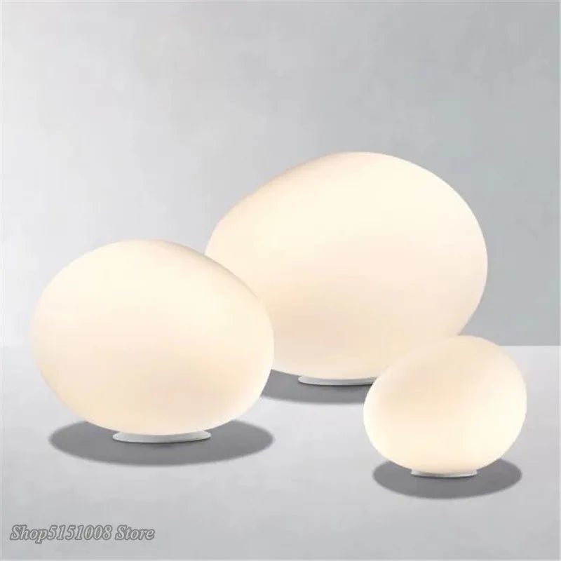 lampe de bureau moderne en verre design créatif décoratif nordique