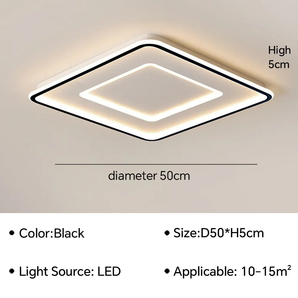 plafonnier led moderne pour une décoration intérieure élégante et lumineuse