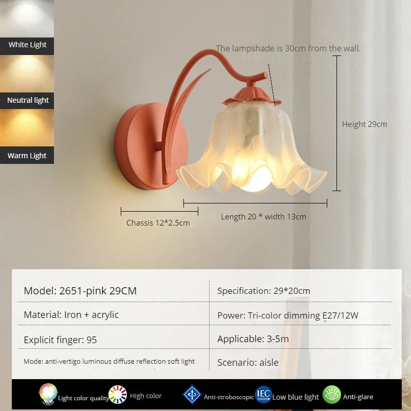 applique murale led moderne style nordique décoration intérieure
