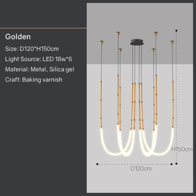 lustre moderne suspendu design minimaliste pour bar ou restaurant