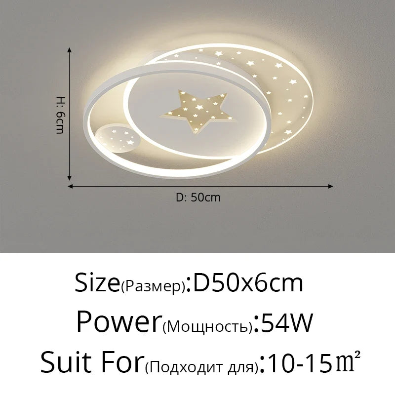 plafonnier moderne à leds pour éclairage intérieur décoratif