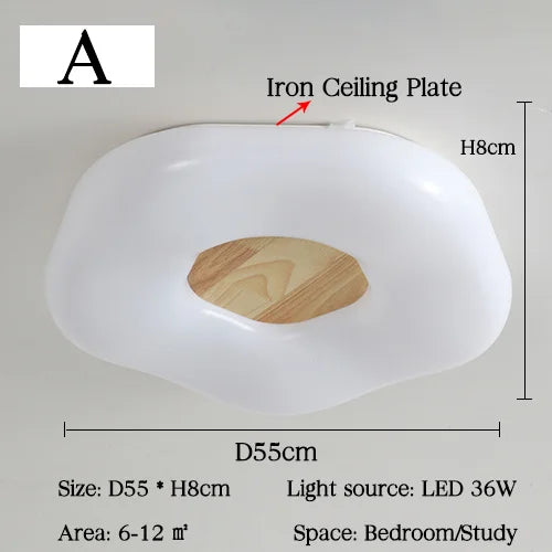 plafonnier led ultra-mince idéal pour éclairage intérieur et décoration