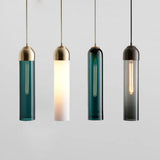 suspension moderne en verre lumineux pour intérieur créatif