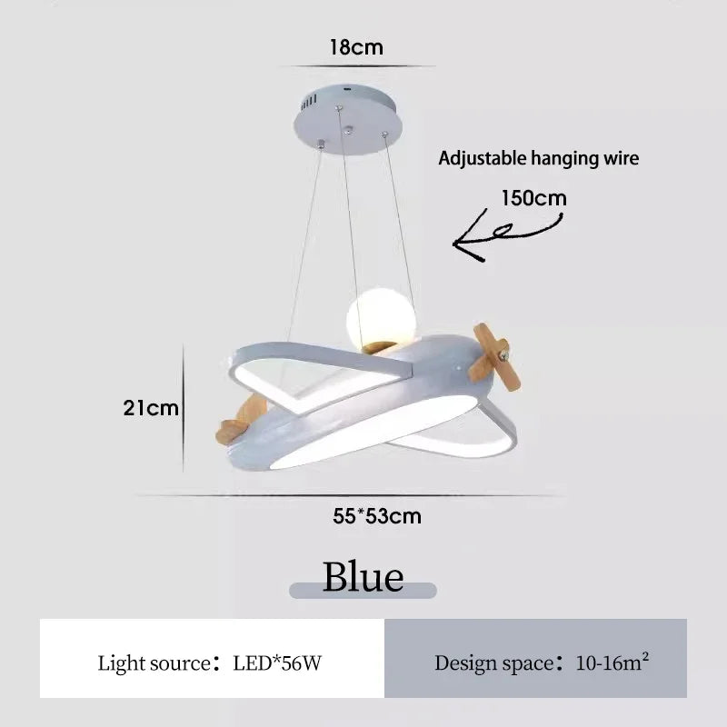 lustre moderne pour chambre d'enfants créatif et simple