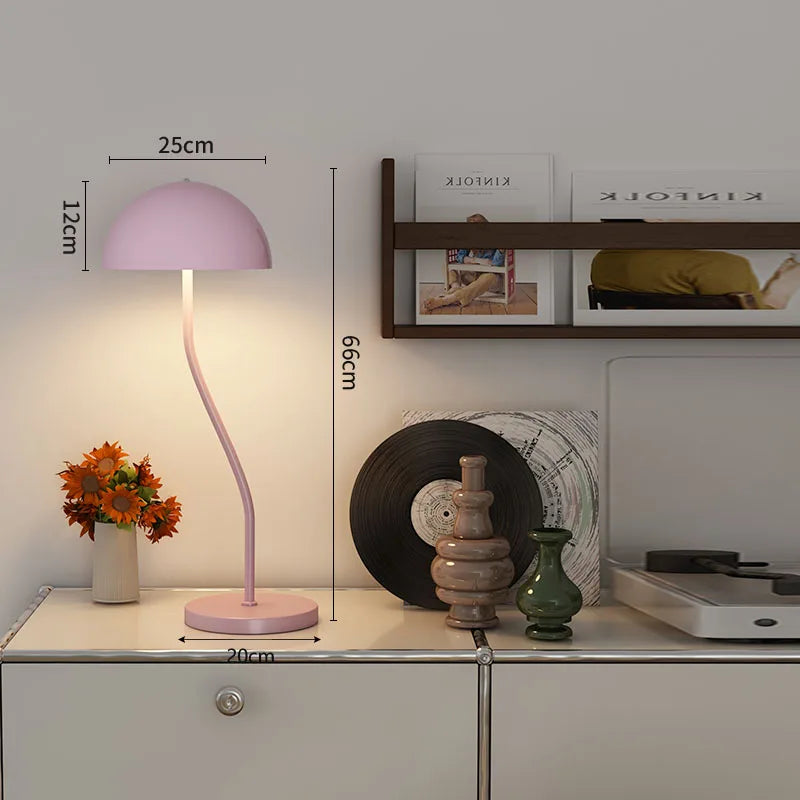 lampadaire nordique en verre avec abat-jour pour décoration intérieure