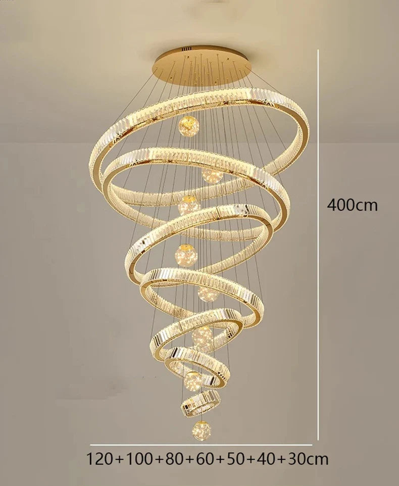 lustre moderne led pour éclairage intérieur suspendu