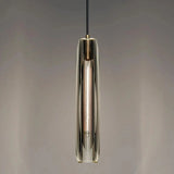 suspension en cristal de luxe design long
