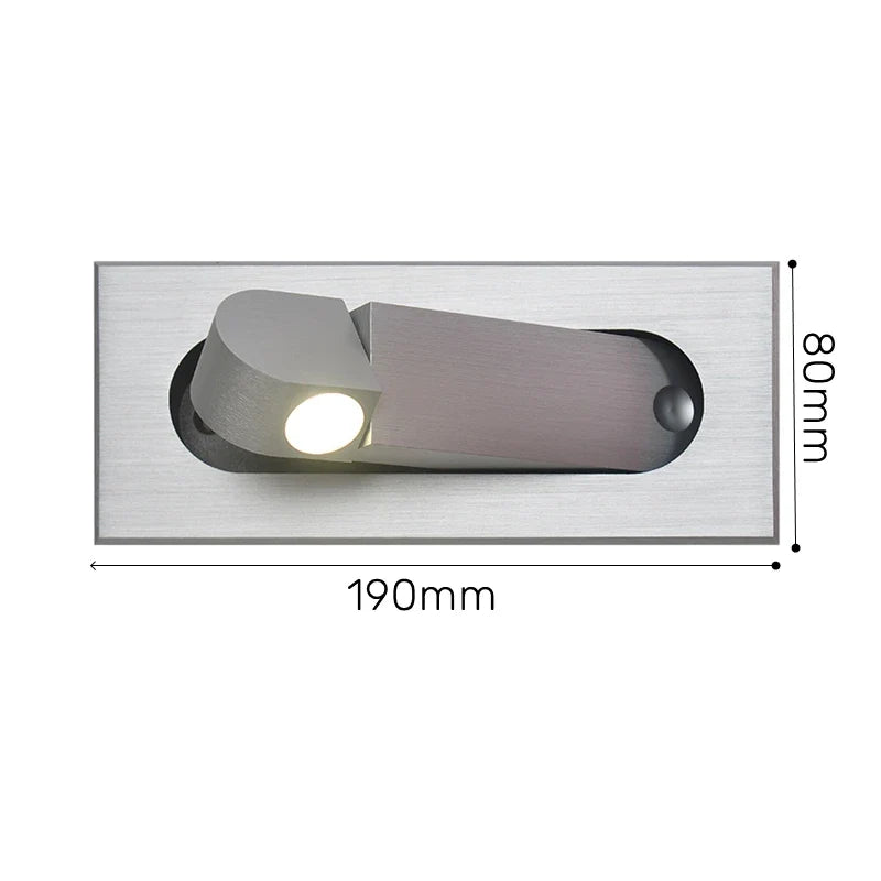applique murale led nordique angle réglable pliable luminaire mural