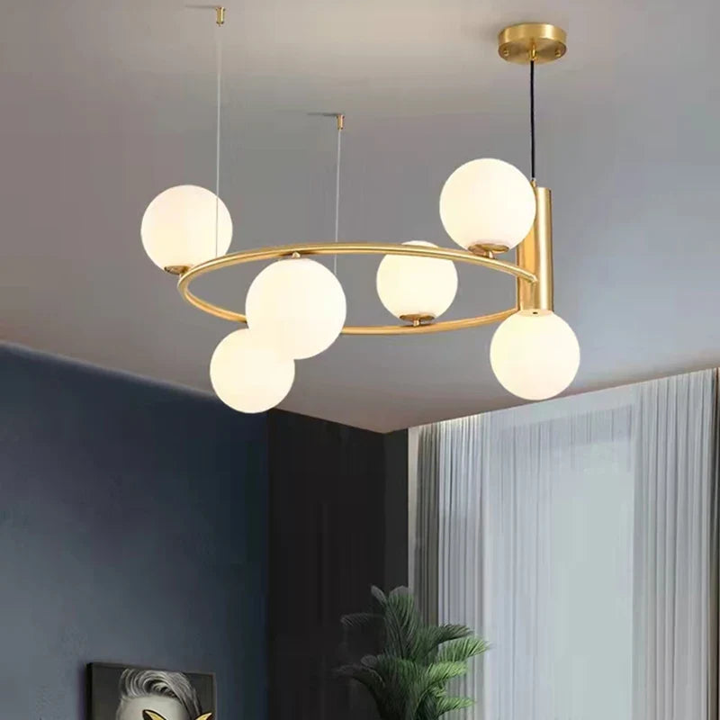ampoule suspendue moderne en verre avec fil réglable idéale pour décorer