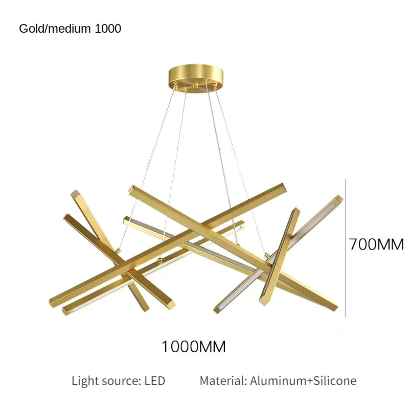 lustre minimaliste design lumière géométrique pour intérieur élégant