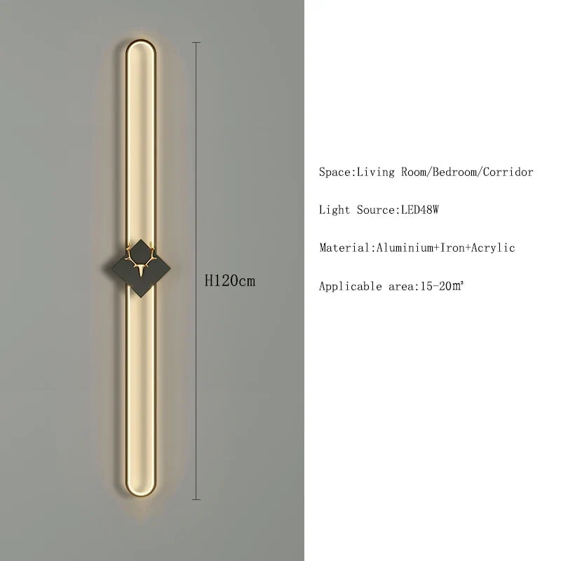 applique murale led nordique design moderne pour décoration intérieure