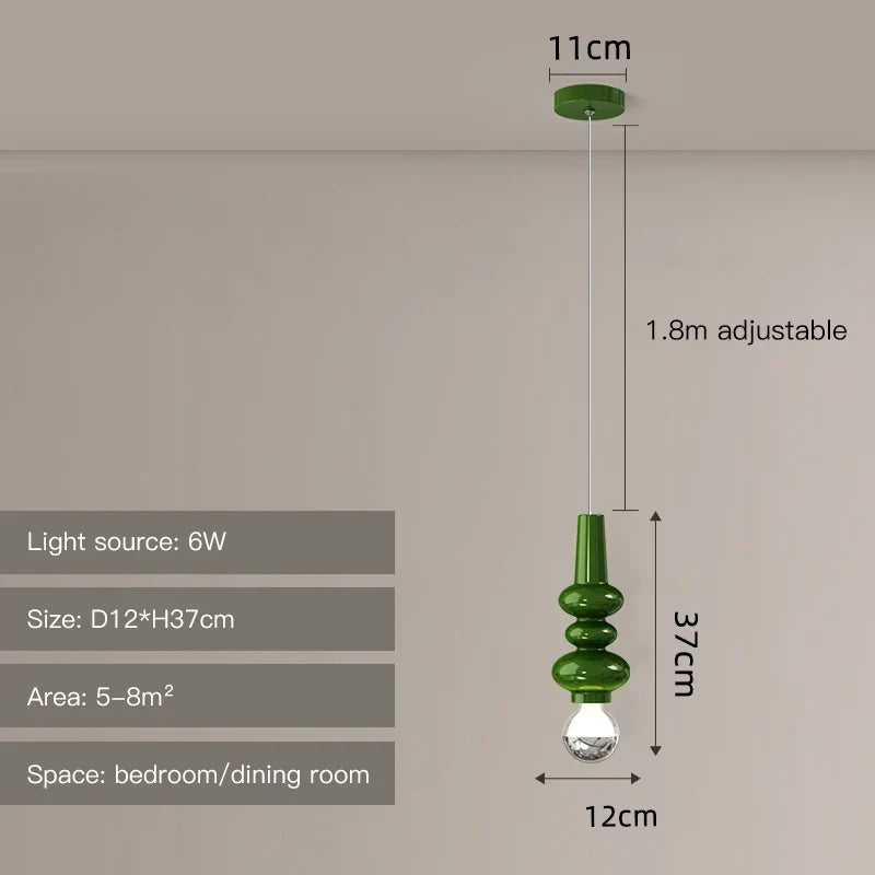 suspension nordique led moderne pour décoration intérieure élégante
