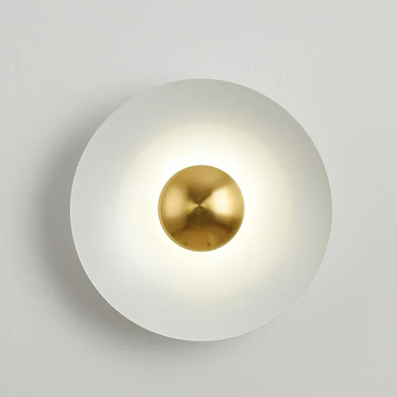 applique murale led en fer au design minimaliste moderne