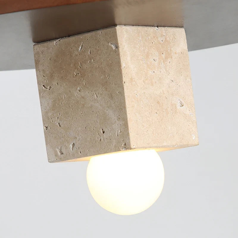 lustre en bois massif pour décoration de bar et restaurant