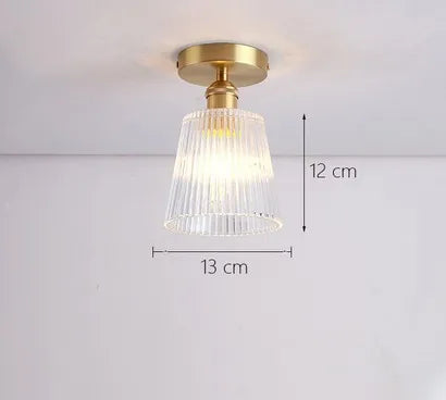 plafonnier moderne en verre pour intérieur et extérieur lumineux