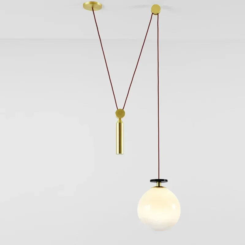 Suspension de plafond de forme réglable de concepteur bricolage combiné en métal chambre salon Table à manger décor éclairage LED luminaire suspendu