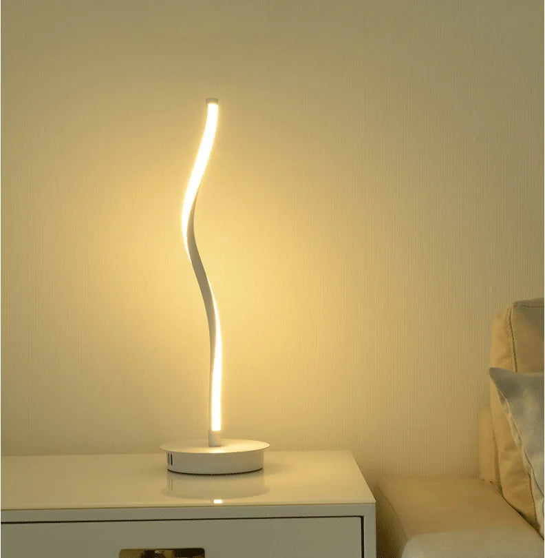 lampadaires led silice gel salon étude