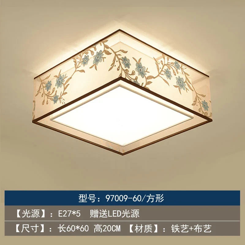 lustre chinois rétro pour un éclairage élégant et chaleureux