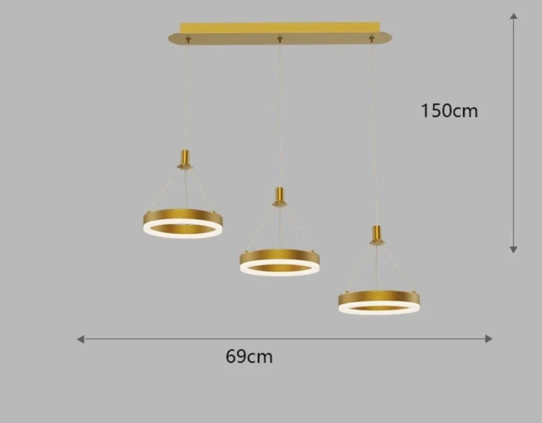 lustre décoratif pour intérieur avec suspension