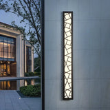 applique murale led style chinois lumière chaude 3000k acrylique métal